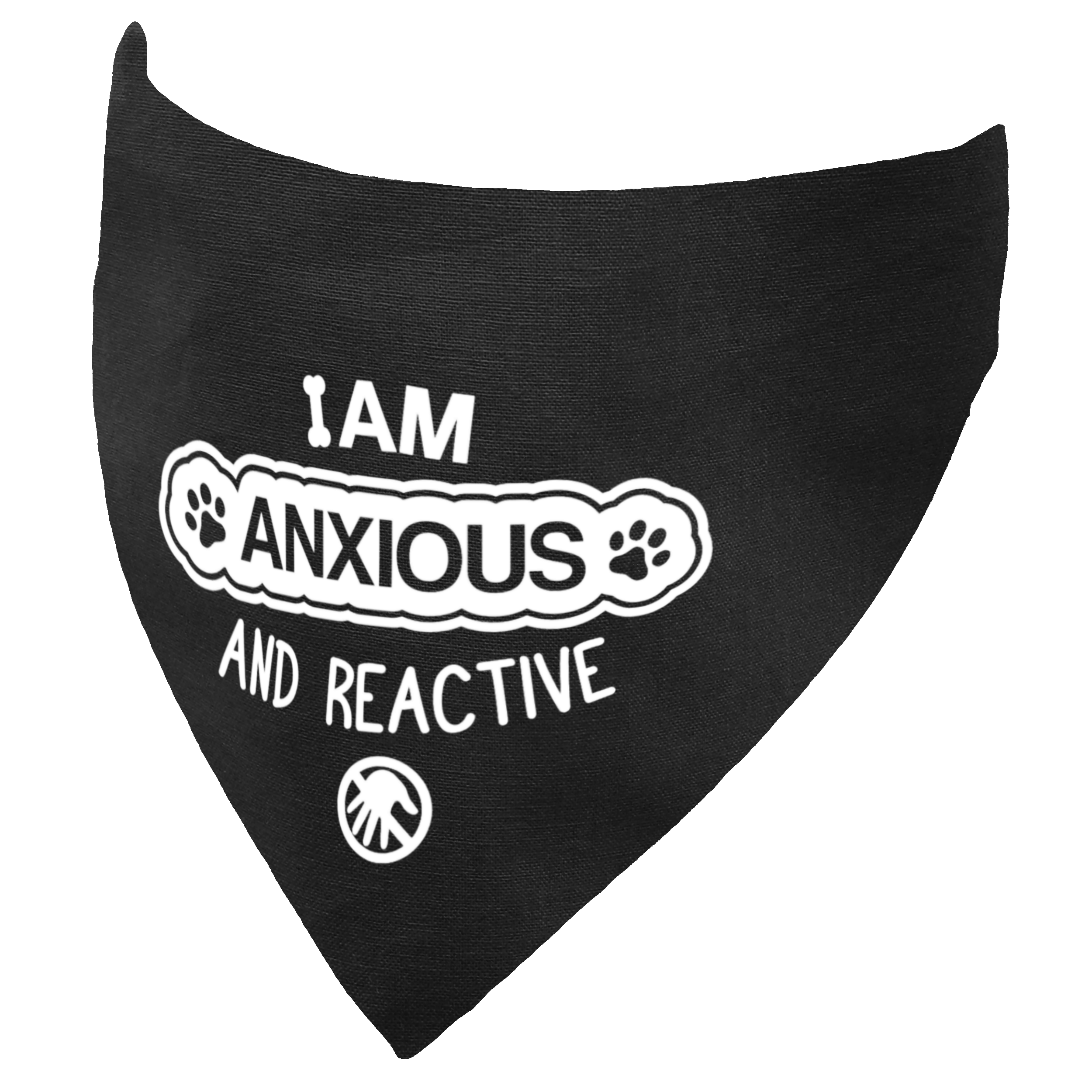 I am Anxious & Reactive Dog Bandana