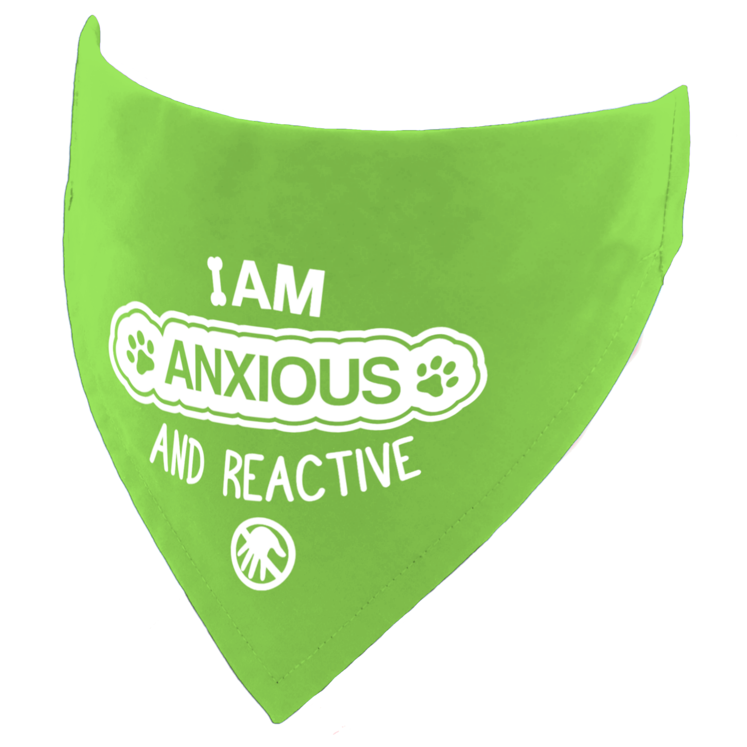 I am Anxious & Reactive Dog Bandana