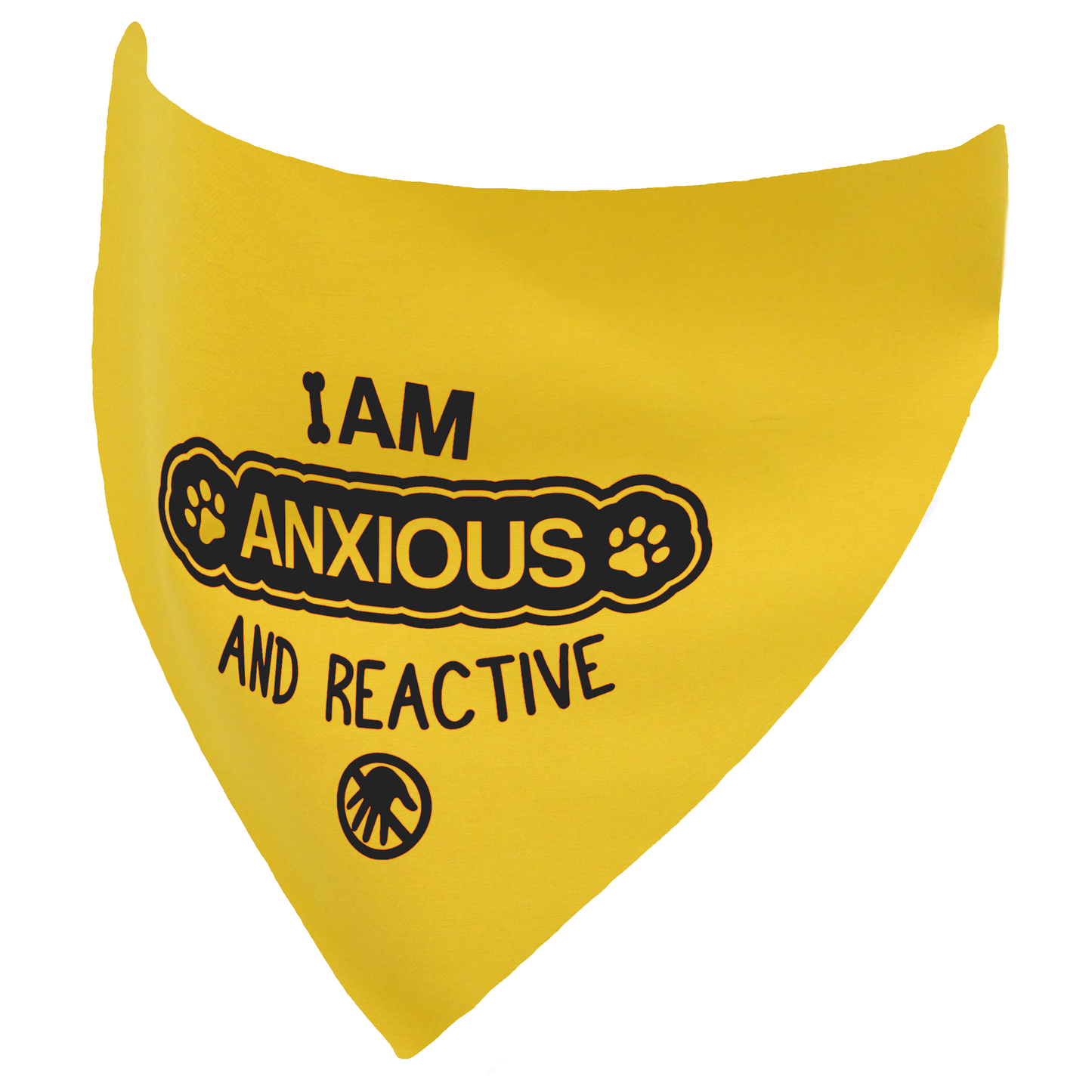 I am Anxious & Reactive Dog Bandana