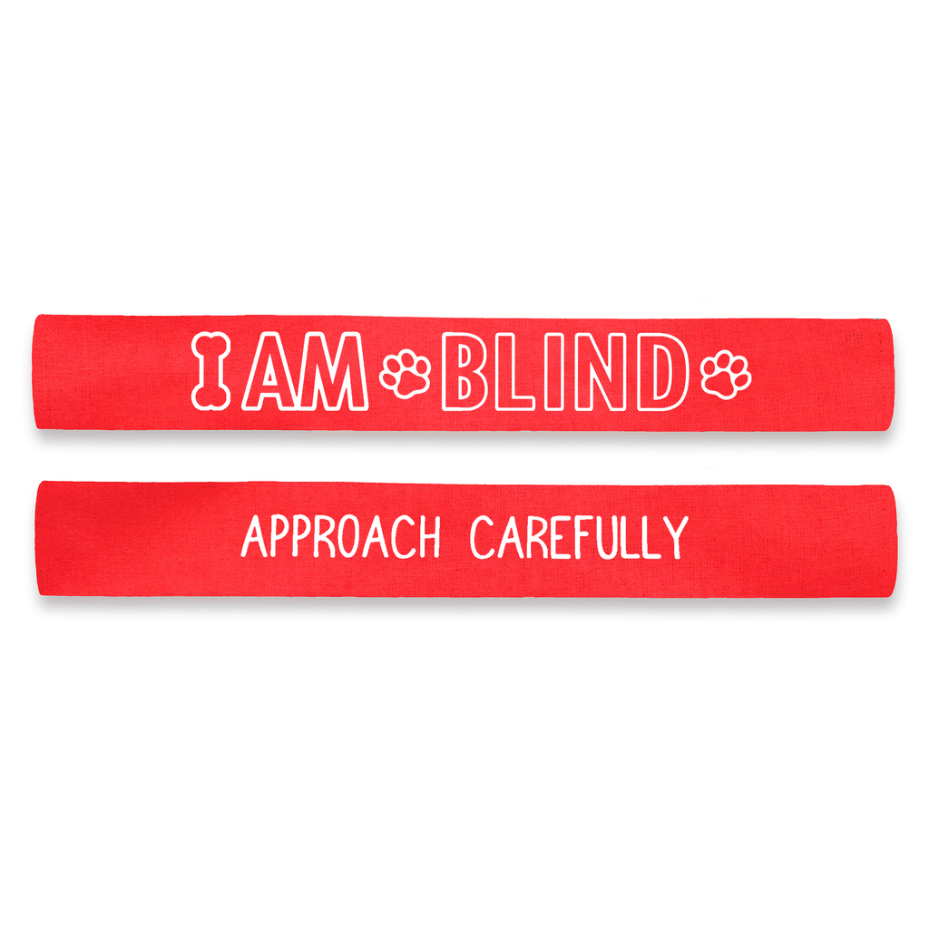 I am Blind Approach Carefully Lead Sleeve