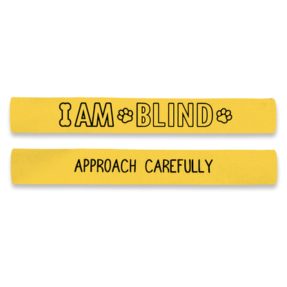 I am Blind Approach Carefully Lead Sleeve