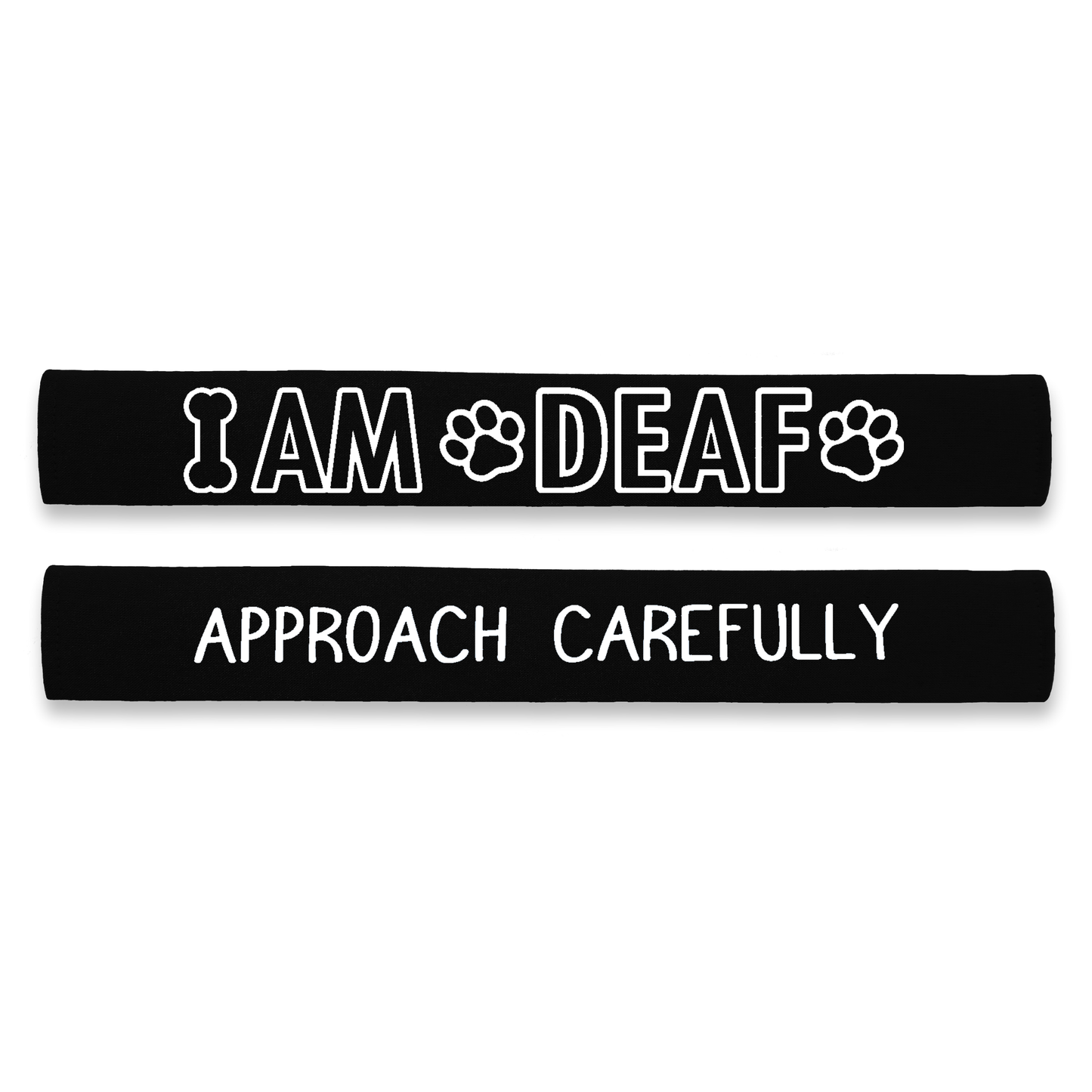 I am Deaf Approach Carefully Lead Sleeve Wrap