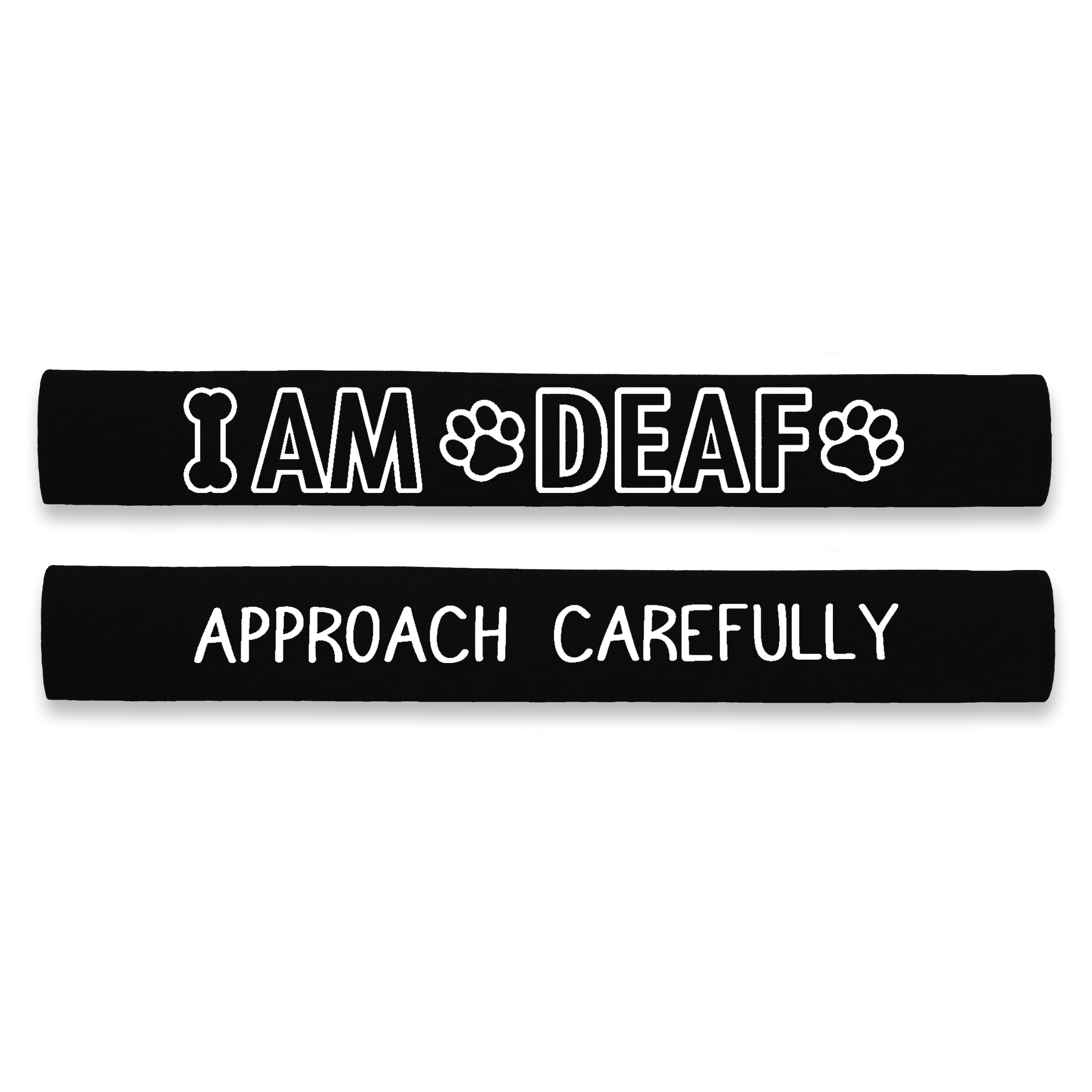 I am Deaf Approach Carefully Lead Sleeve Wrap