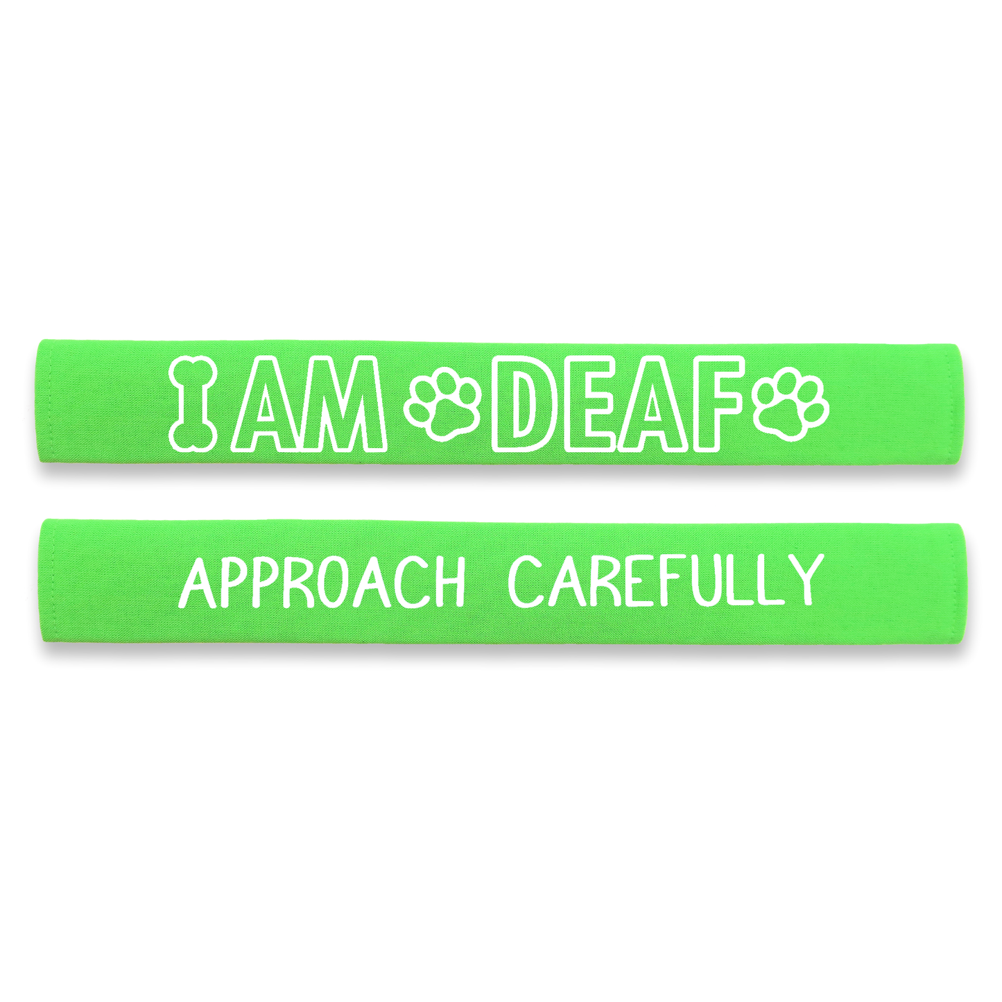 I am Deaf Approach Carefully Lead Sleeve Wrap