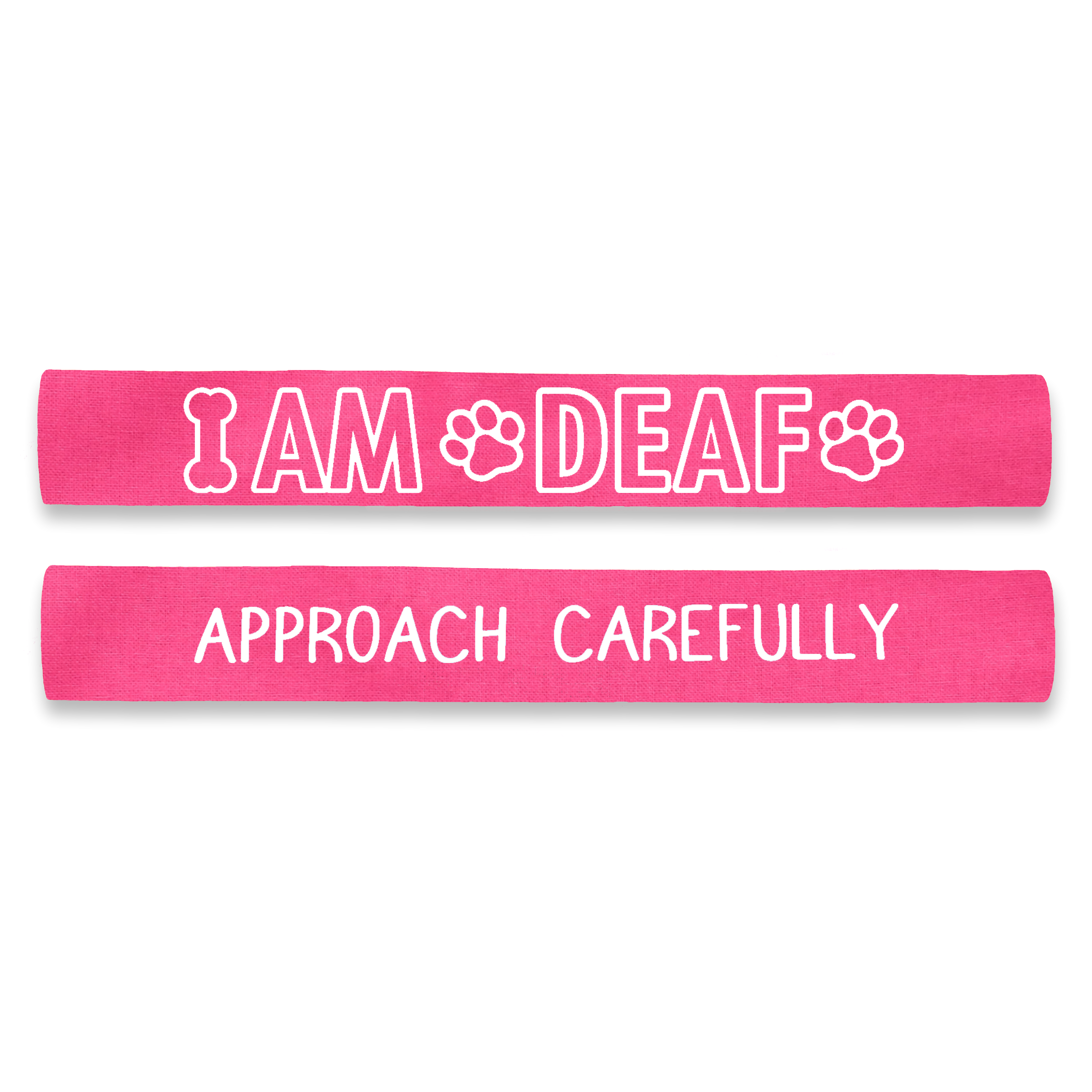 I am Deaf Approach Carefully Lead Sleeve Wrap