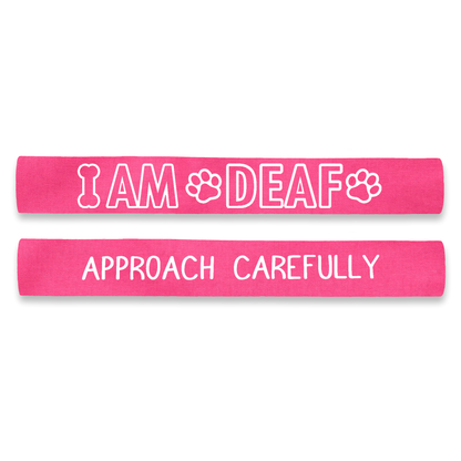 I am Deaf Approach Carefully Lead Sleeve Wrap