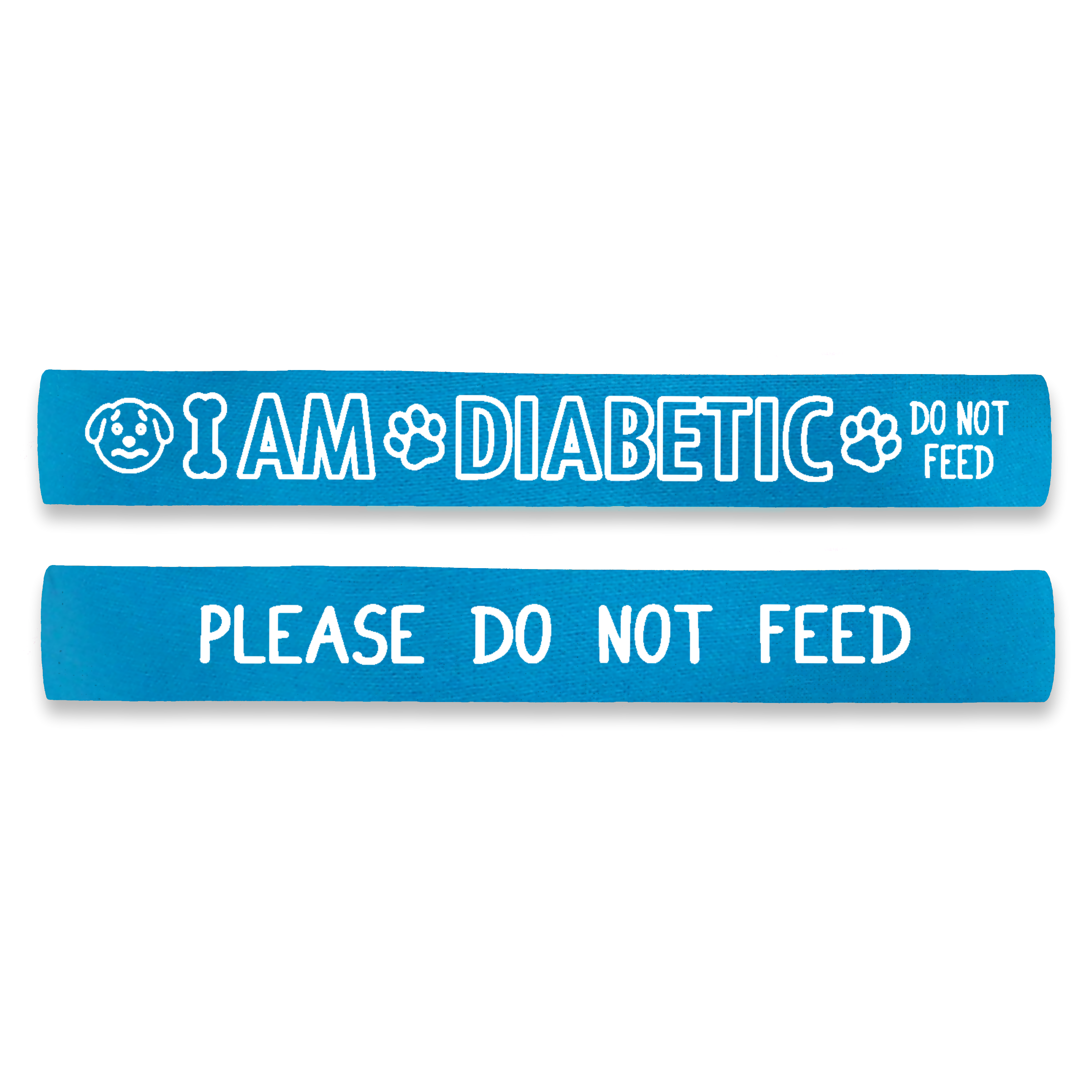 I am Diabetic Dog - Please Do Not Feed Lead Sleeve