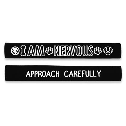 I am Nervous Approach Carefully Lead Sleeve Wrap