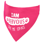 I am Nervous Give Me Space Dog Bandana