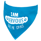 I am Nervous Give Me Space Dog Bandana