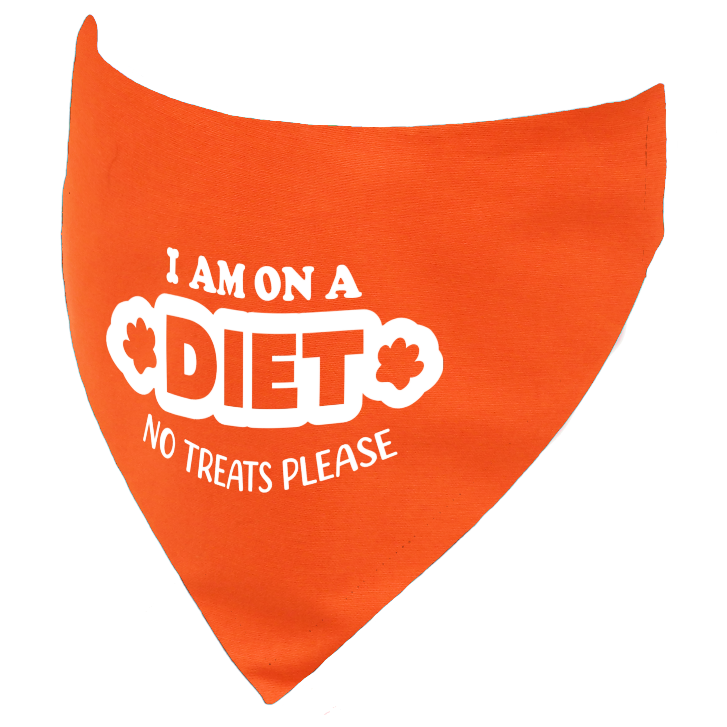 I am on a Diet - No Treats Please Dog Bandana