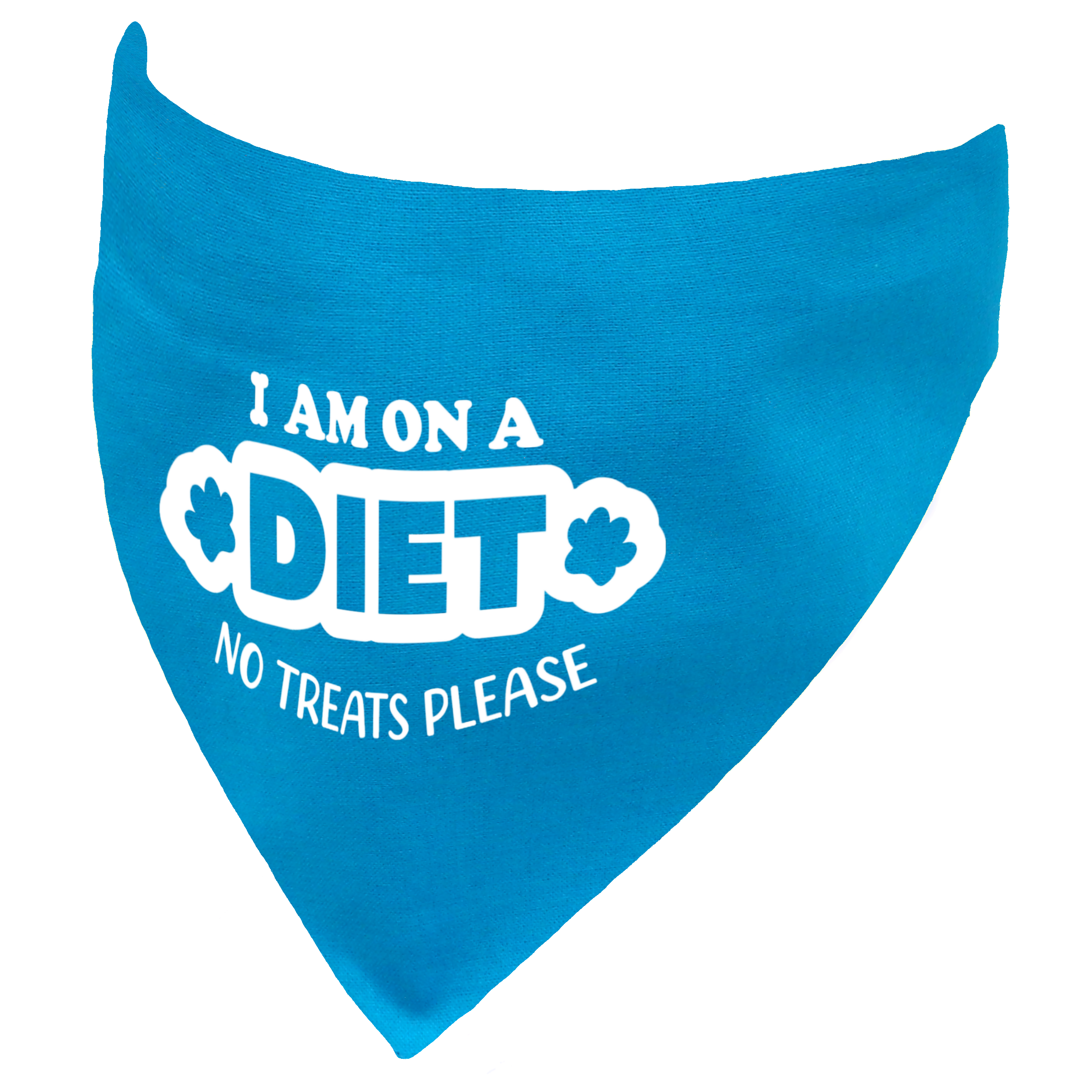 I am on a Diet - No Treats Please Dog Bandana