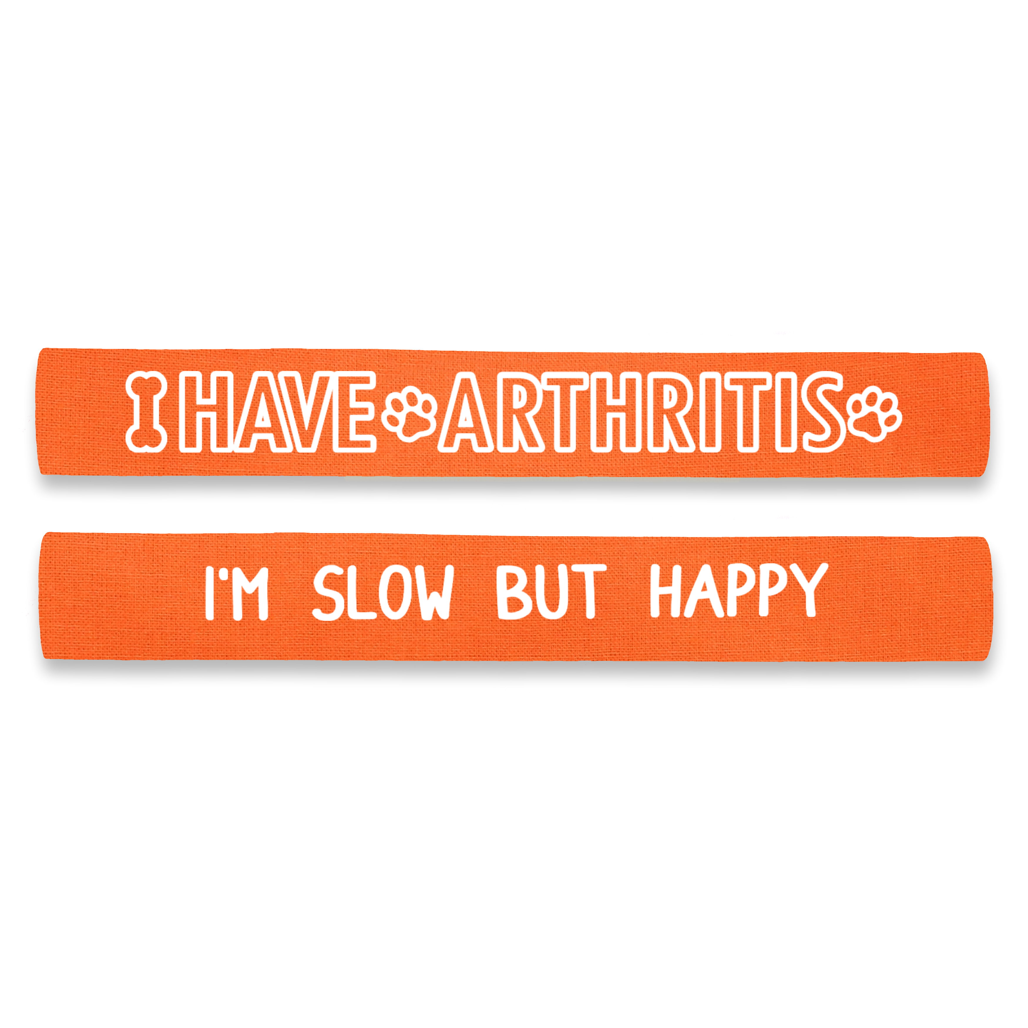 I Have Arthritis - I'm Slow But Happy Dog Lead Leash Sleeve Wrap