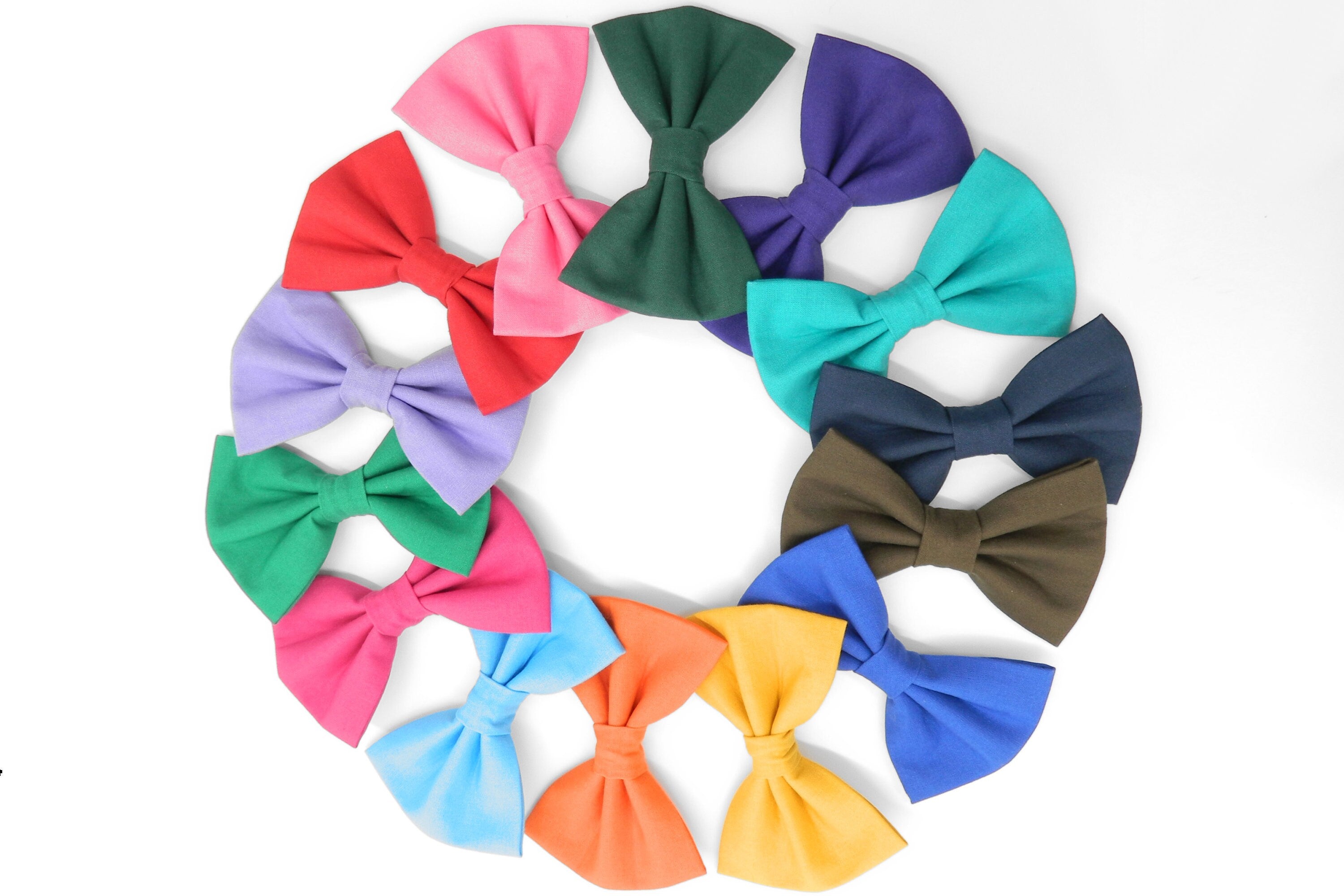 Dog or Cat Solid Colour Bow Tie
