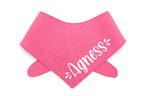 Cute Personalised Dog Bandana with Name - Tie On