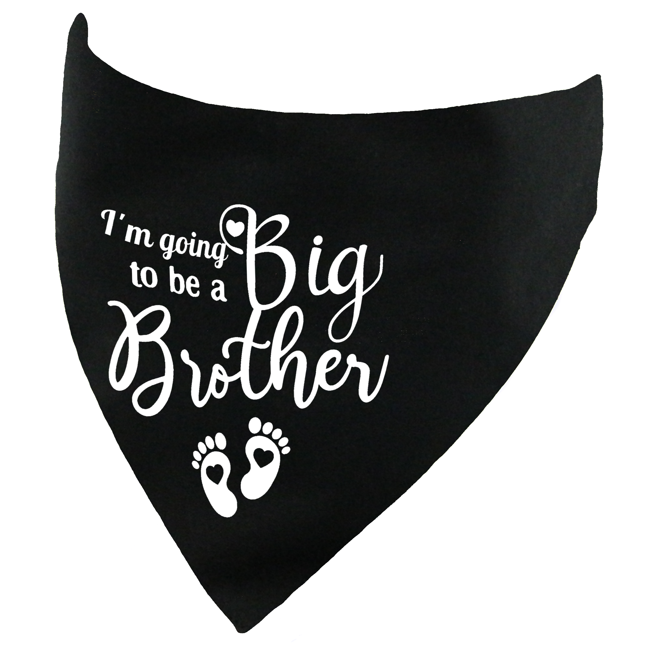 I'm Going to be a Big Brother Announcement Dog Bandana