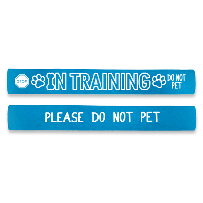 In Training - Please Do Not Pet Dog Lead Sleeve