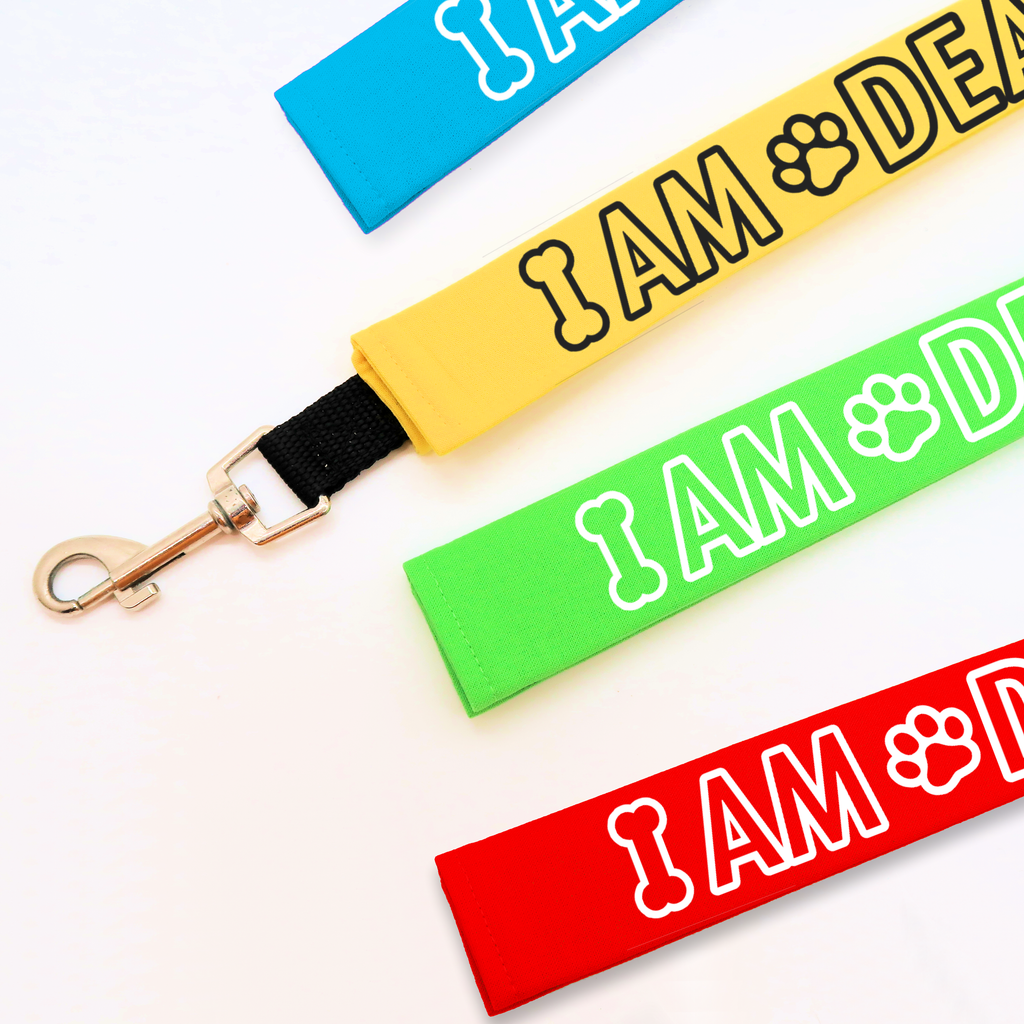 I am Deaf Approach Carefully Lead Sleeve Wrap