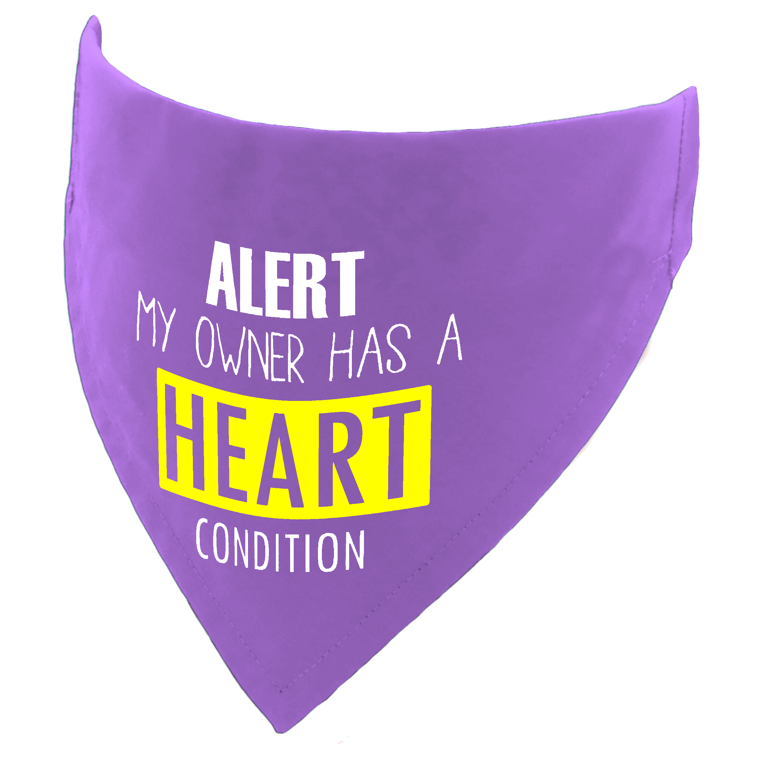 My Owner Has A Heart Condition Dog Bandana