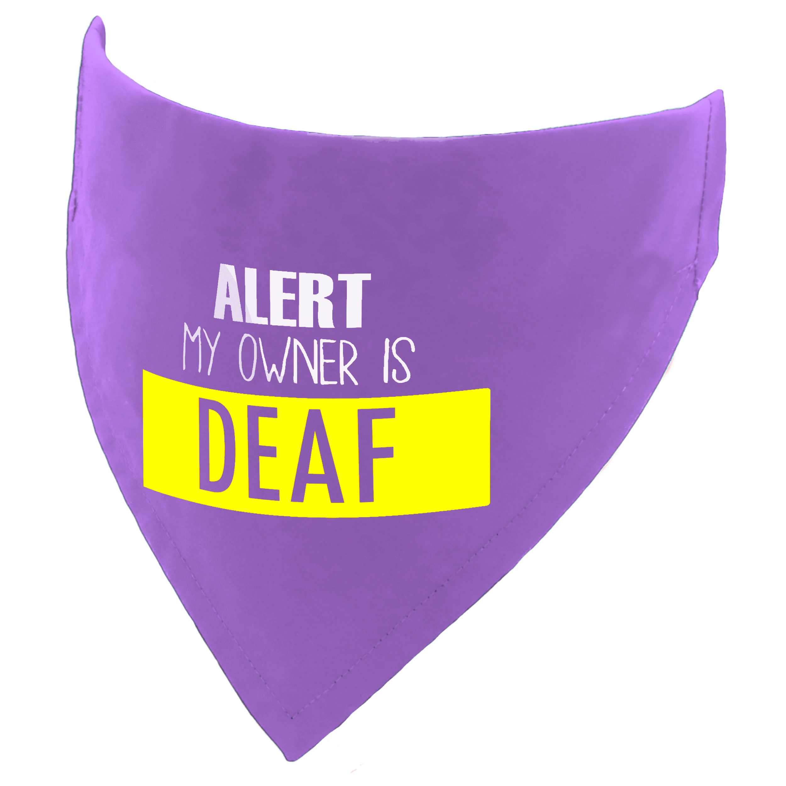 My Owner is Deaf Dog Bandana