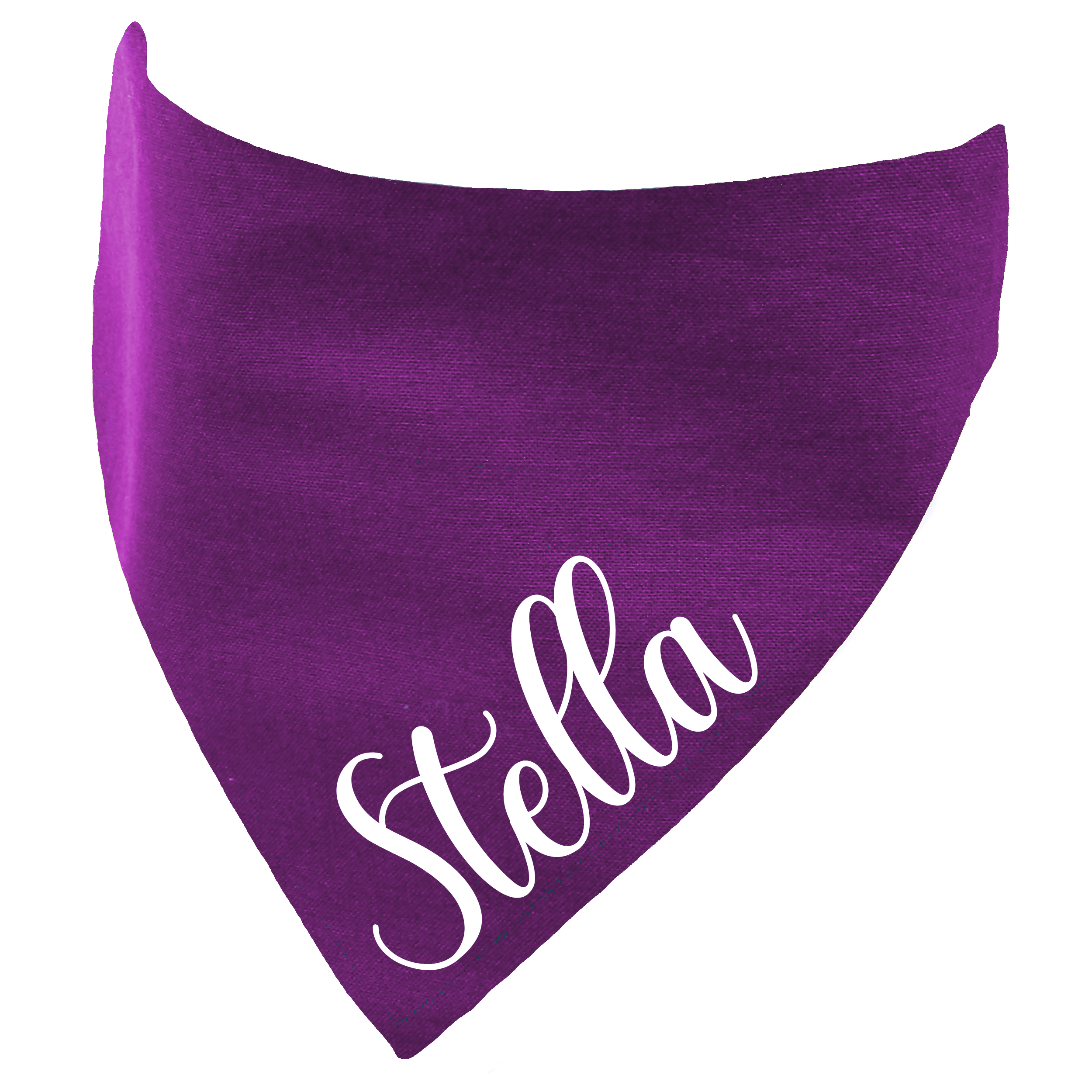 Cute Customisable Dog Bandana - Personalise with Any Name