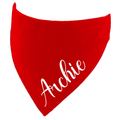 Cute Customisable Dog Bandana - Personalise with Any Name