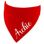 Cute Customisable Dog Bandana - Personalise with Any Name