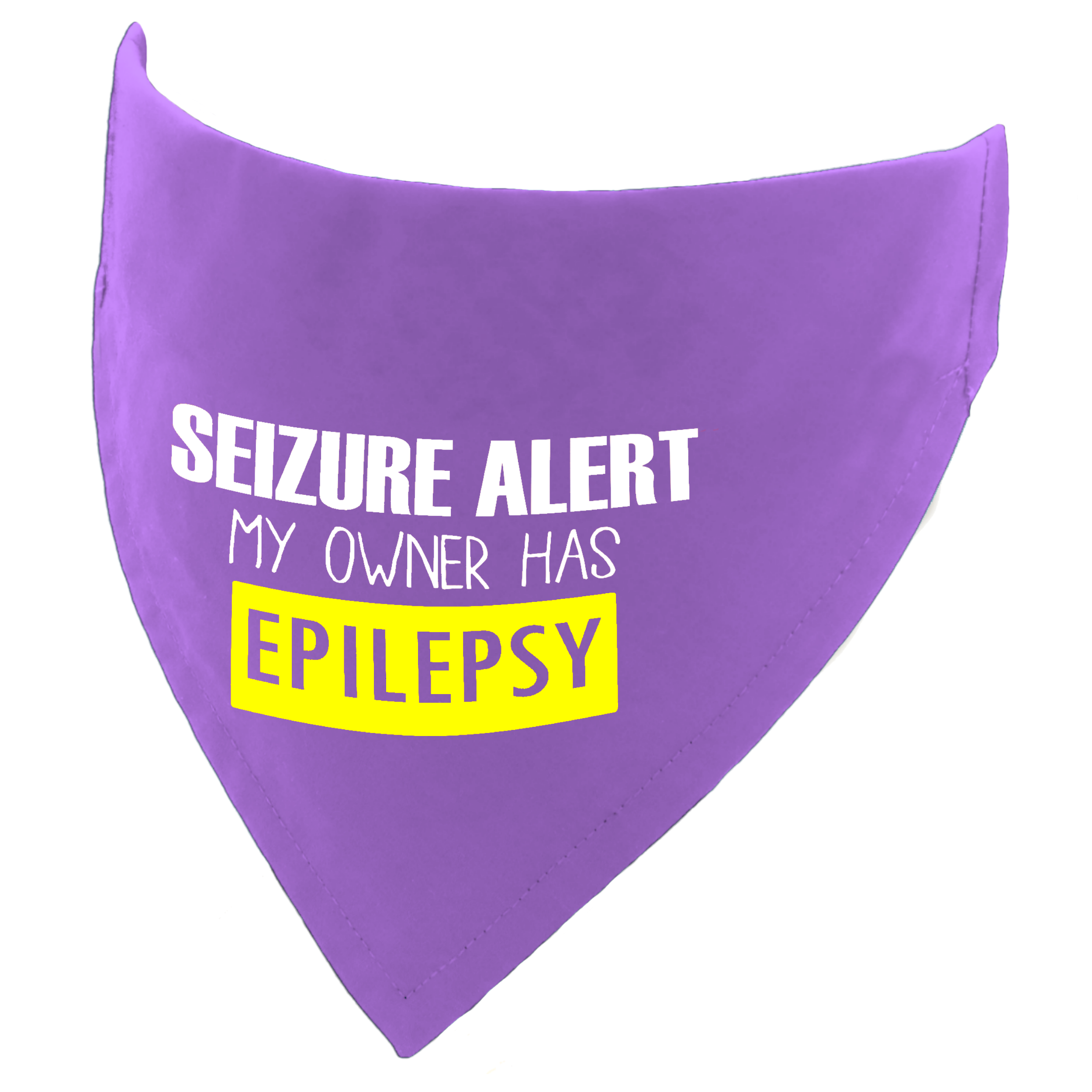 Seizure Alert My Owner Has Epilepsy Dog Bandana