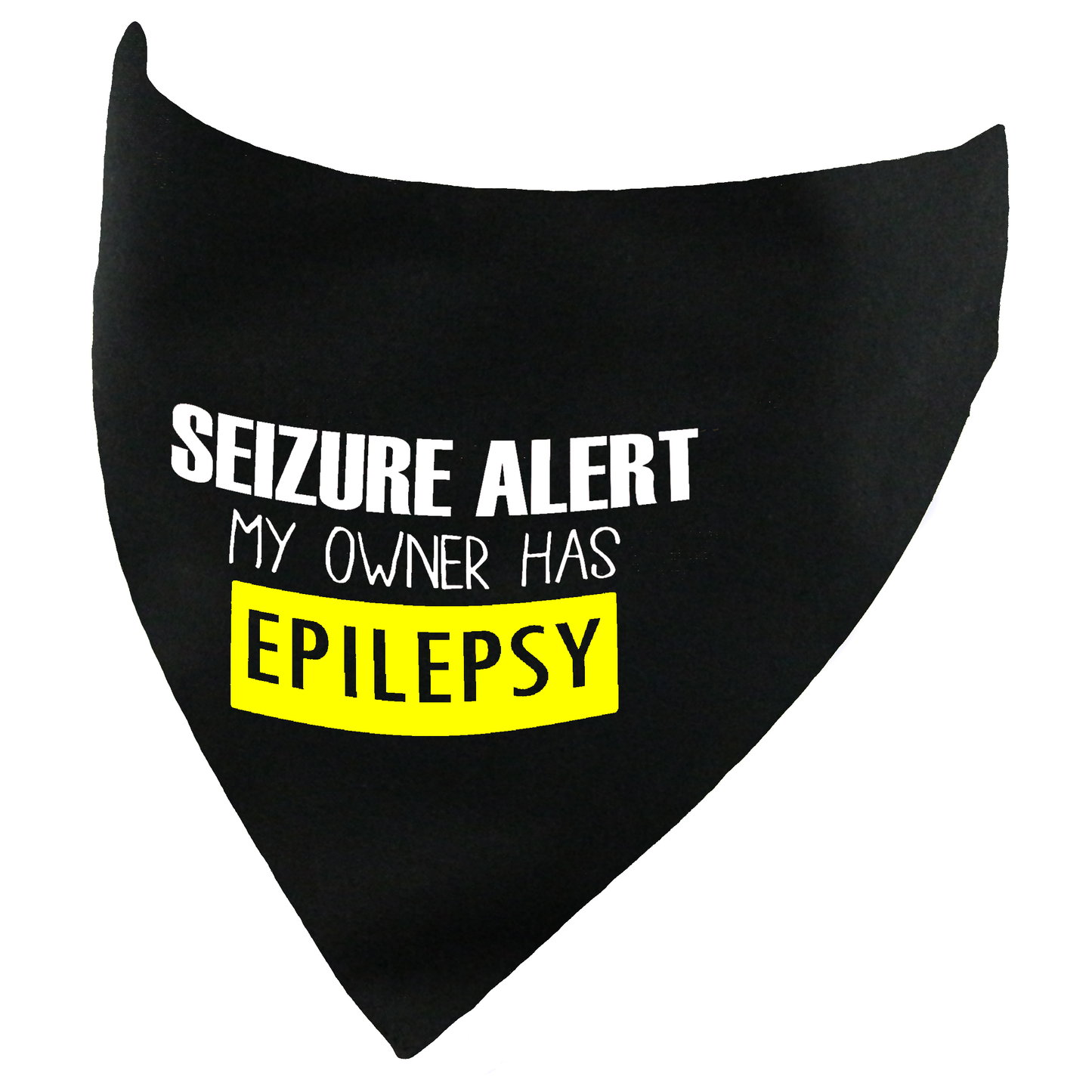 Seizure Alert My Owner Has Epilepsy Dog Bandana