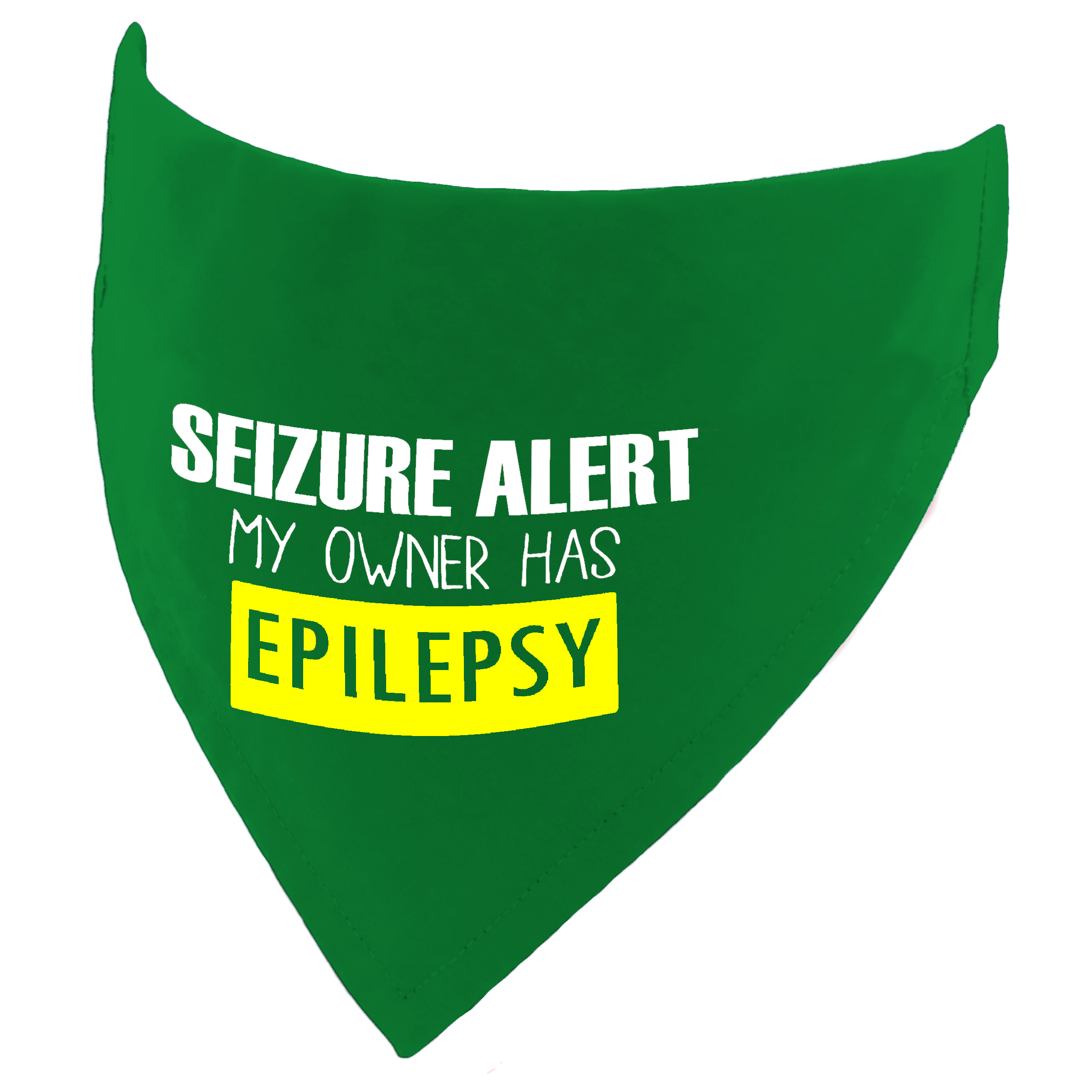 Seizure Alert My Owner Has Epilepsy Dog Bandana