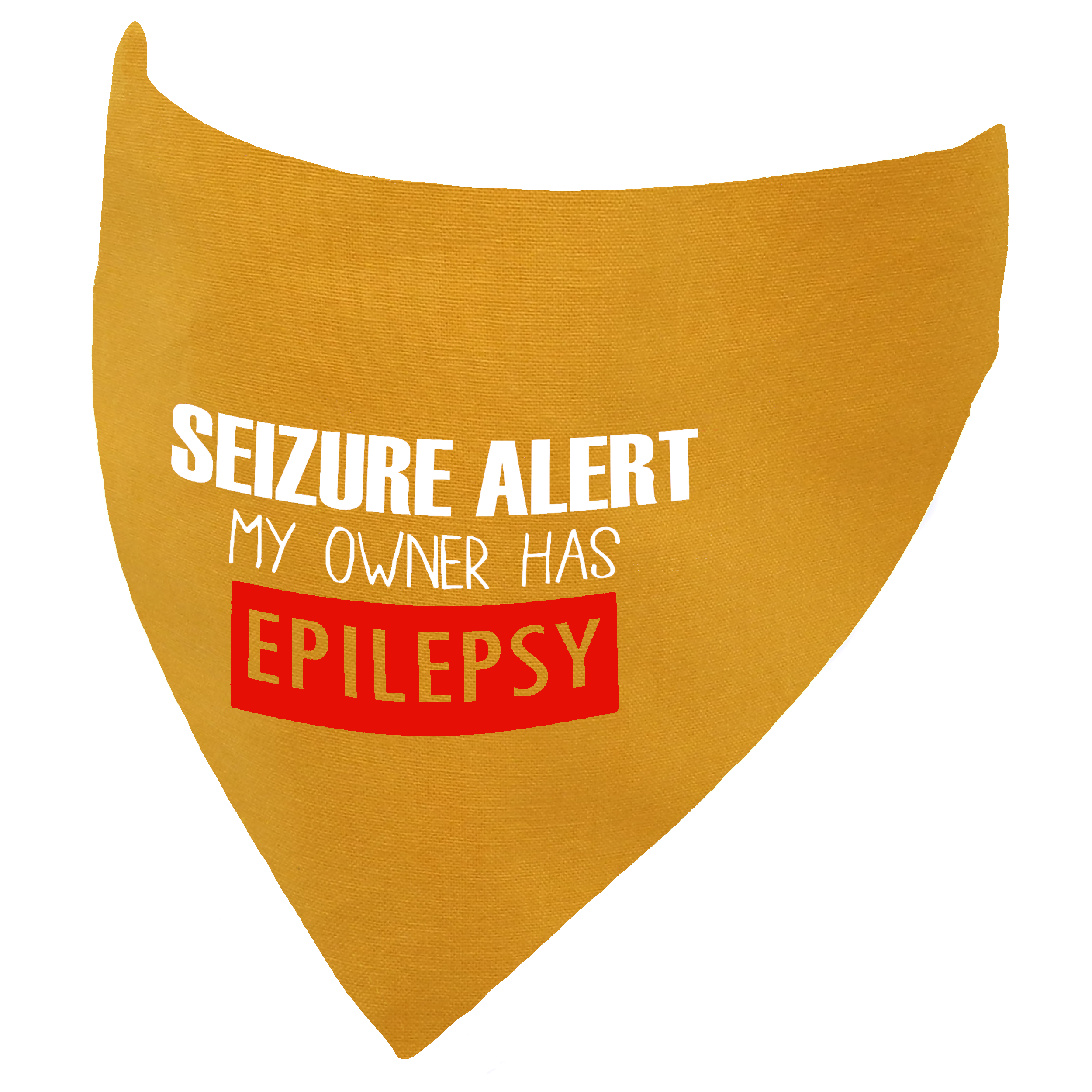 Seizure Alert My Owner Has Epilepsy Dog Bandana