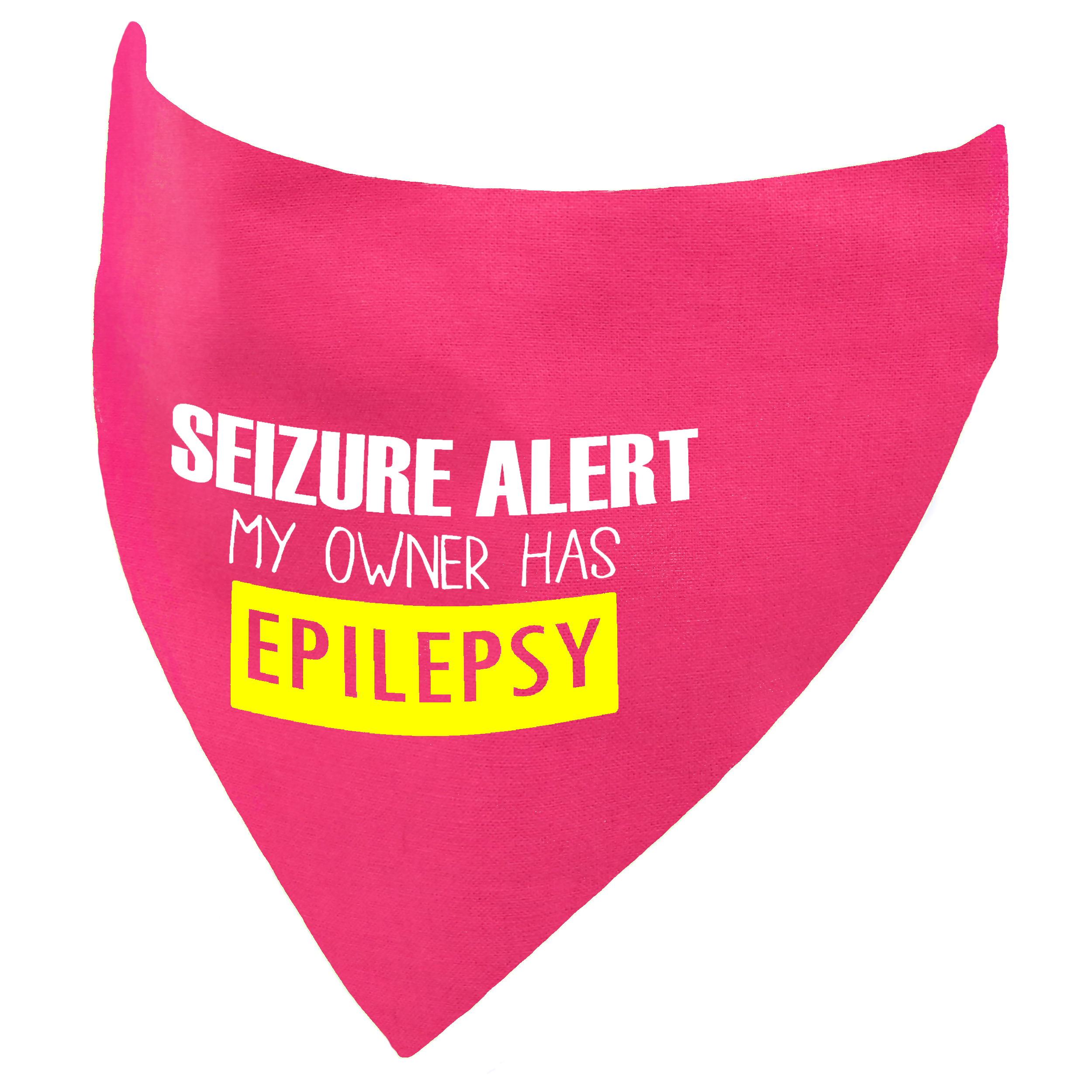 Seizure Alert My Owner Has Epilepsy Dog Bandana