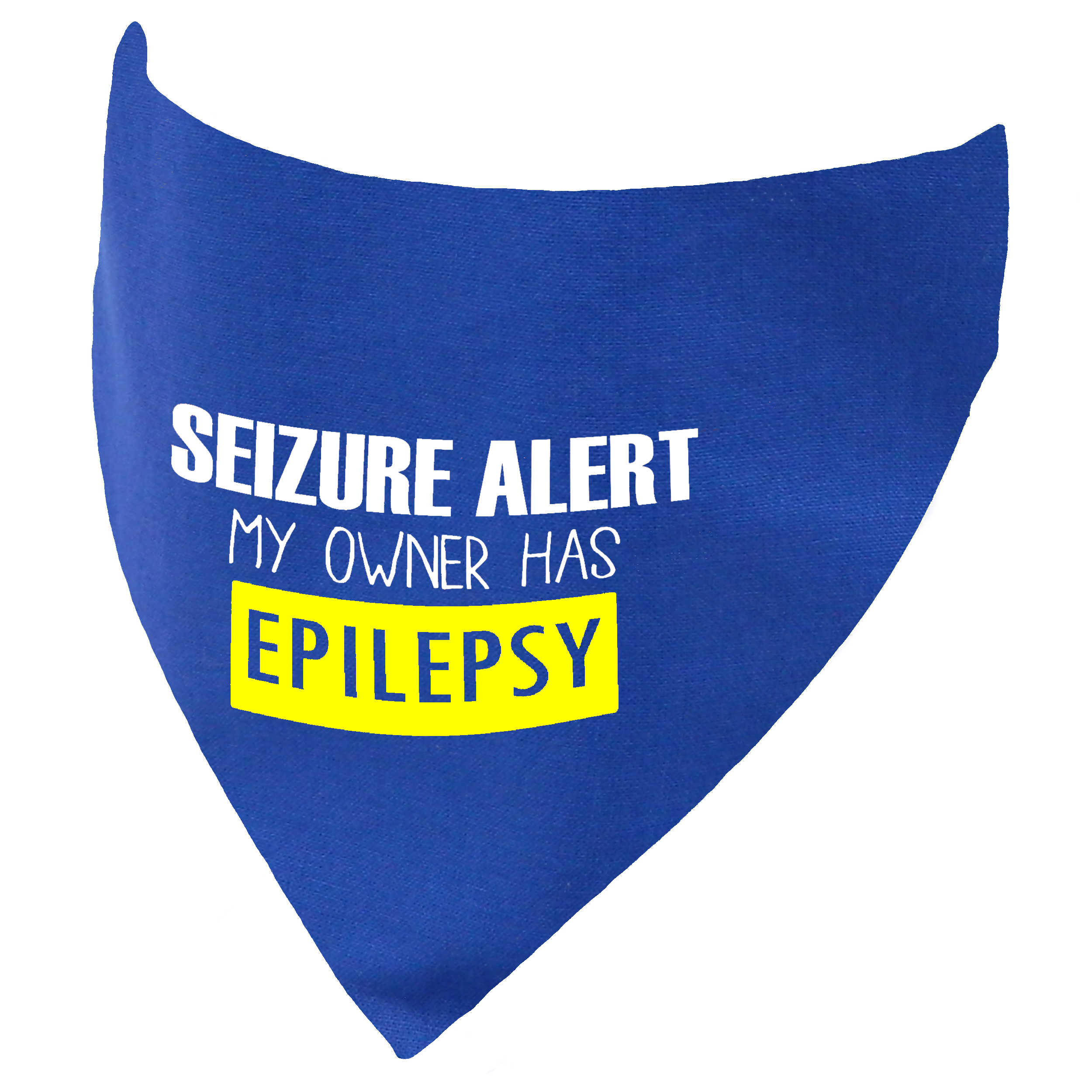 Seizure Alert My Owner Has Epilepsy Dog Bandana