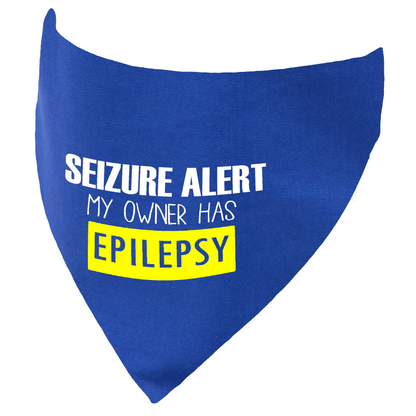 Seizure Alert My Owner Has Epilepsy Dog Bandana