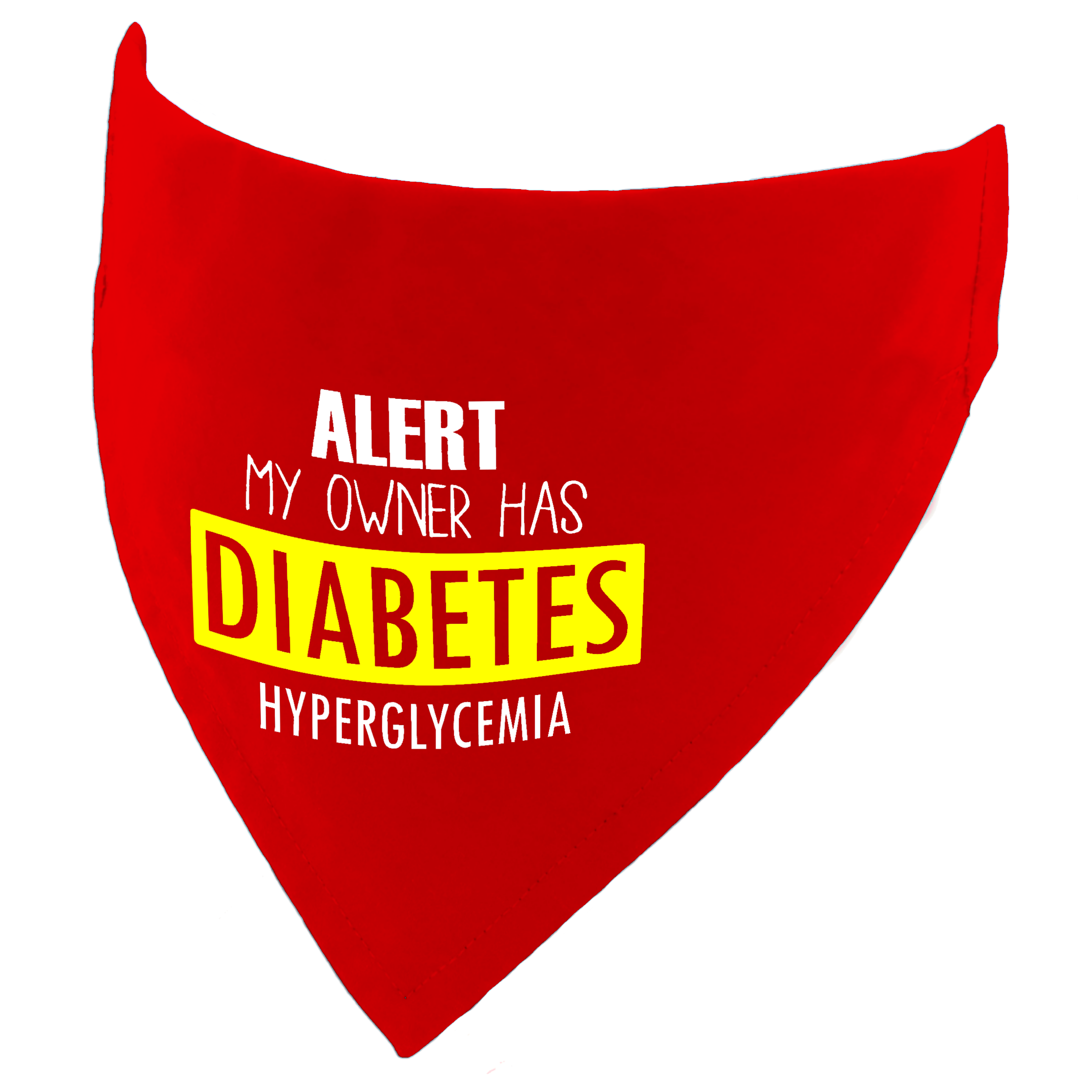 My Owner Has Diabetes Hyperglycemia Dog Bandana