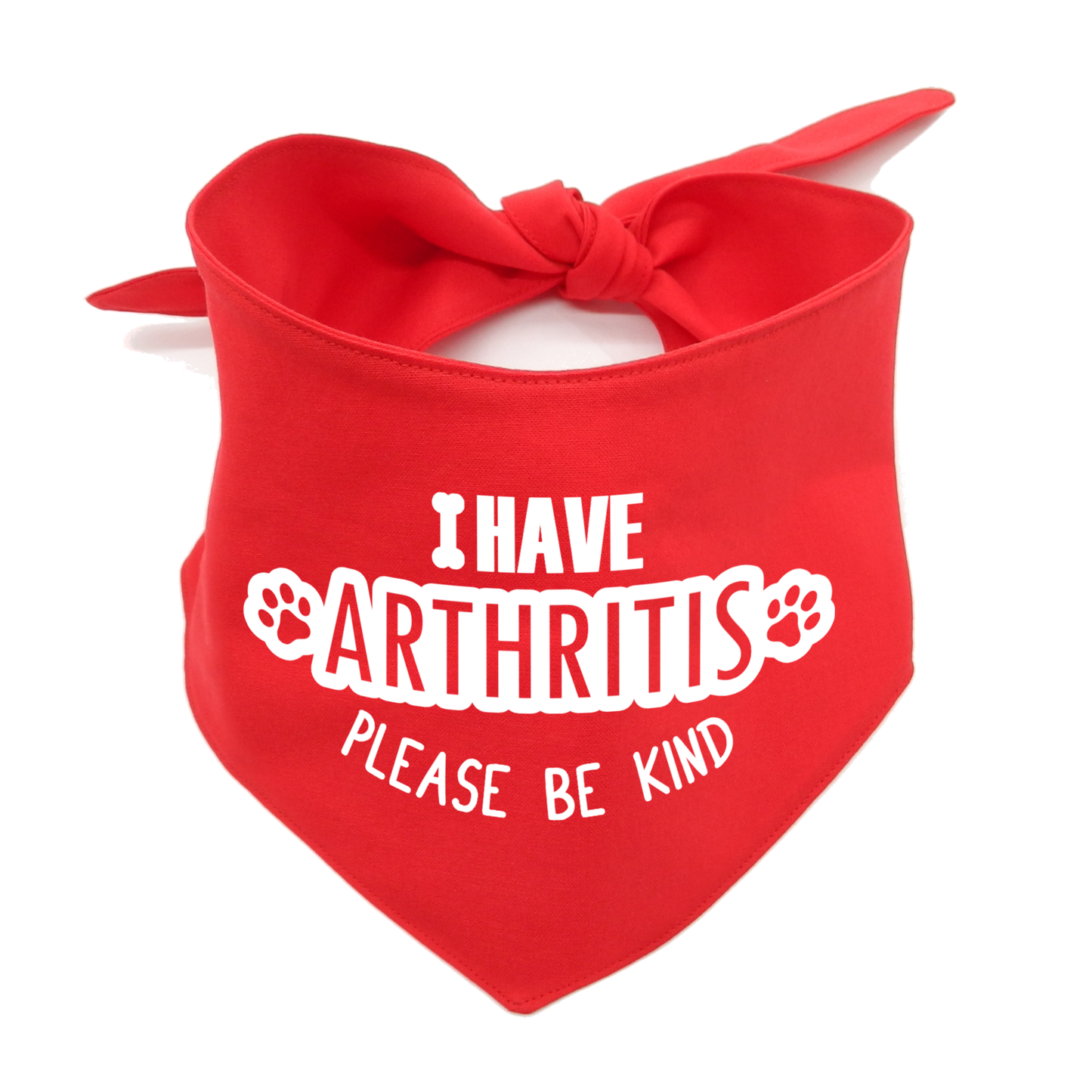 I Have Arthritis Please be Kind Dog Bandana