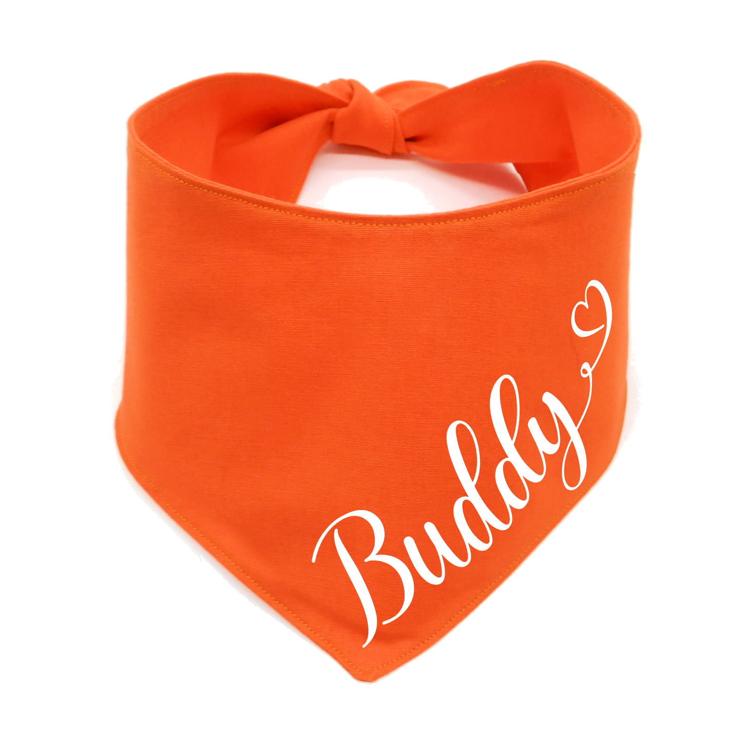 Personalised Dog Bandana with Name - Tie On