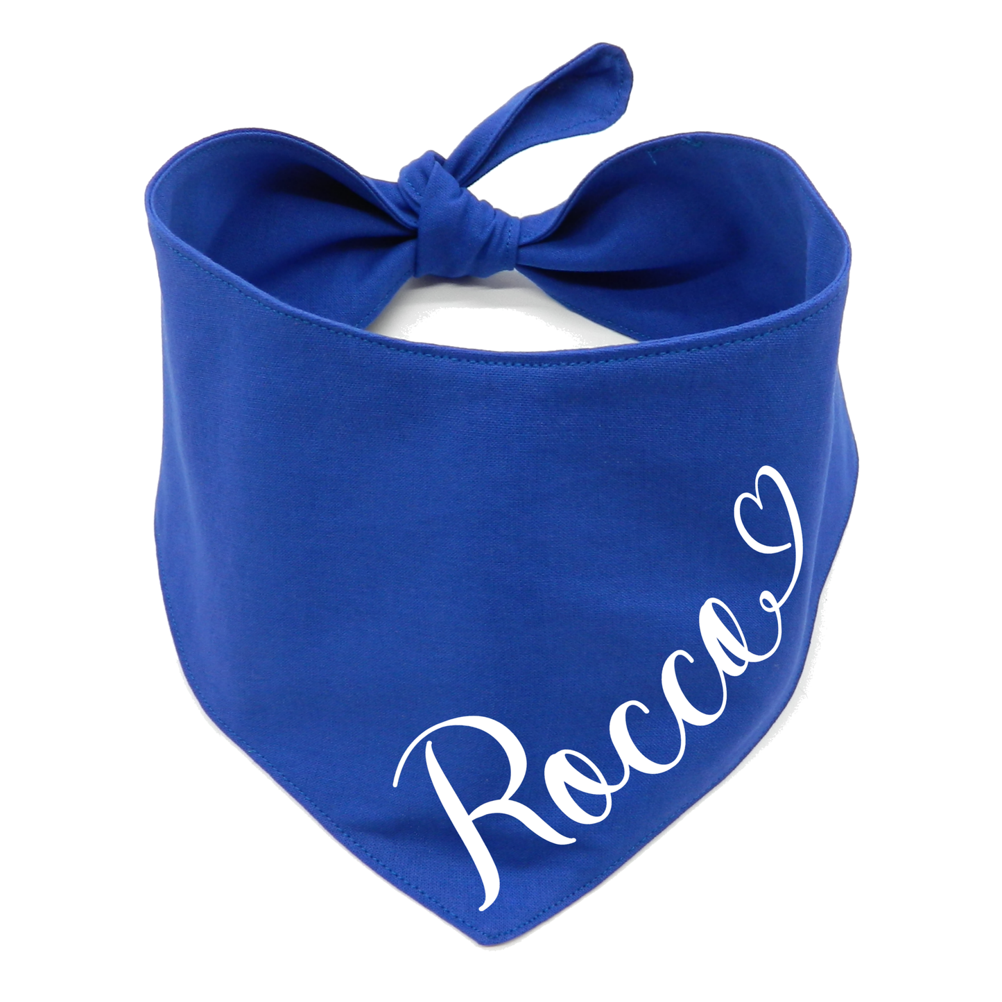 Personalised Dog Bandana with Name - Tie On